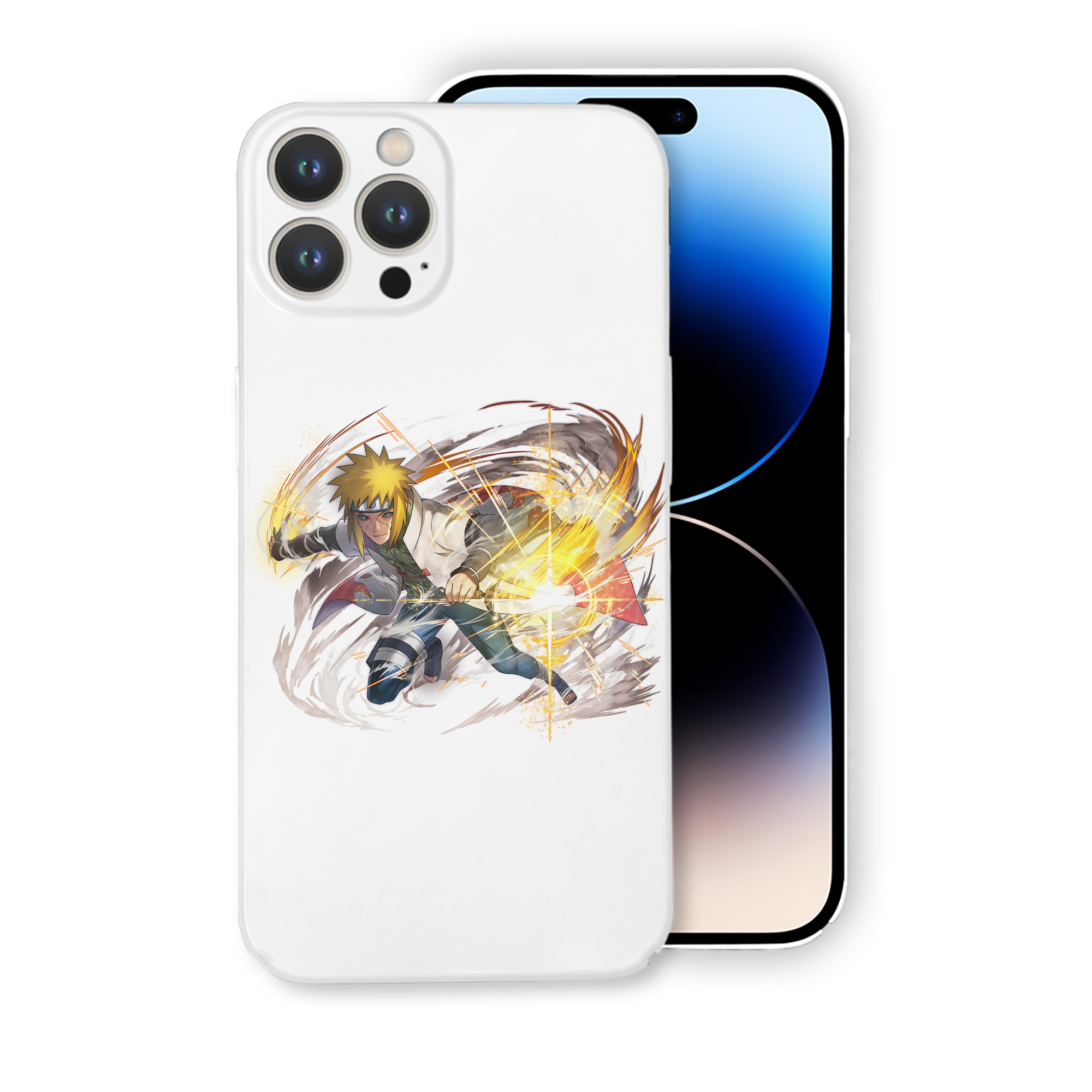 （画像用） NARUTO -ナルト- 波風 ミナト Namikaze Minato 【iPhone 14シリーズ対応】ハードケース